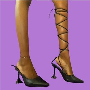 Lace Up Heels